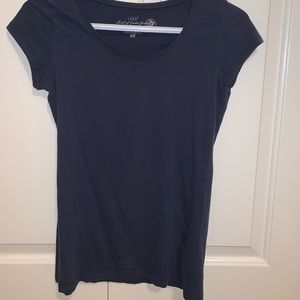 navy blue shirt by H&M